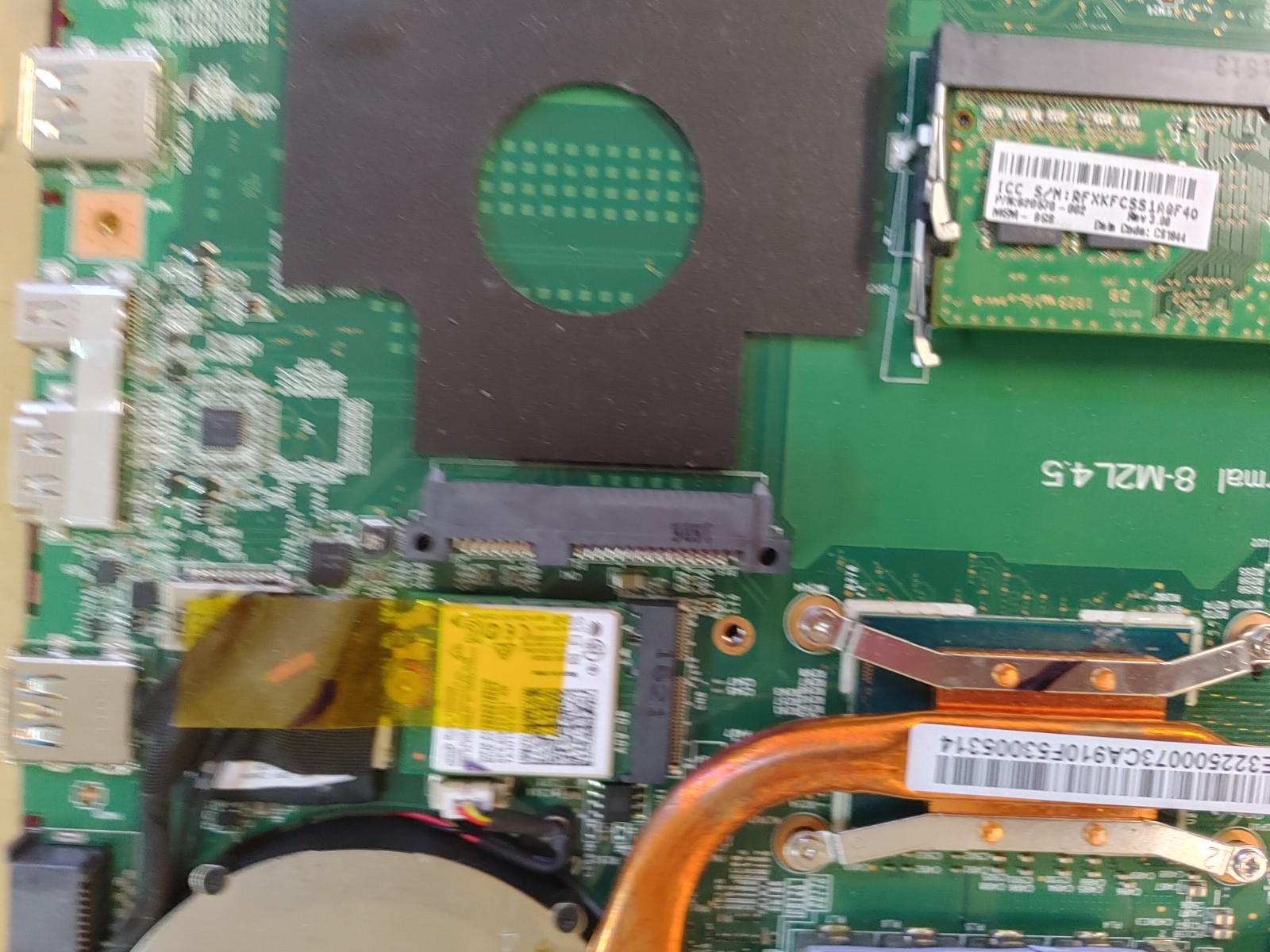 MSI GE72 6QD Apache Pro Core i7-6700HQ@2.60GHz, 8GB RAM , NO SSD FOR PARTS