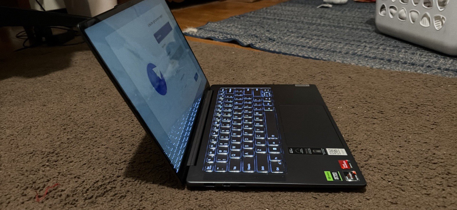 Lenovo Slim Pro 7 14in Touchscreen Ryzen 7 16GB 512GB SSD RTX 3050 Gray