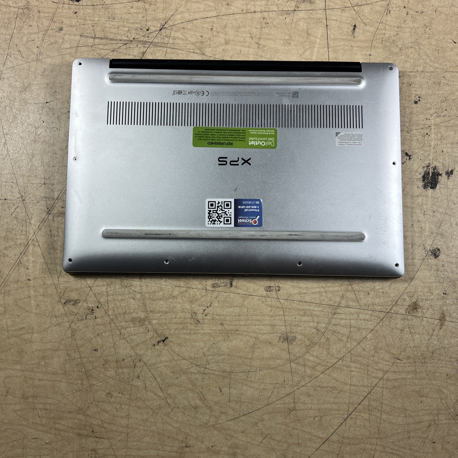 DELL XPS 13 7390 INTEL CORE I5-10210U 8GB RAM **NO HD/ NO CADDIE/ NO OS/ NO CHAR