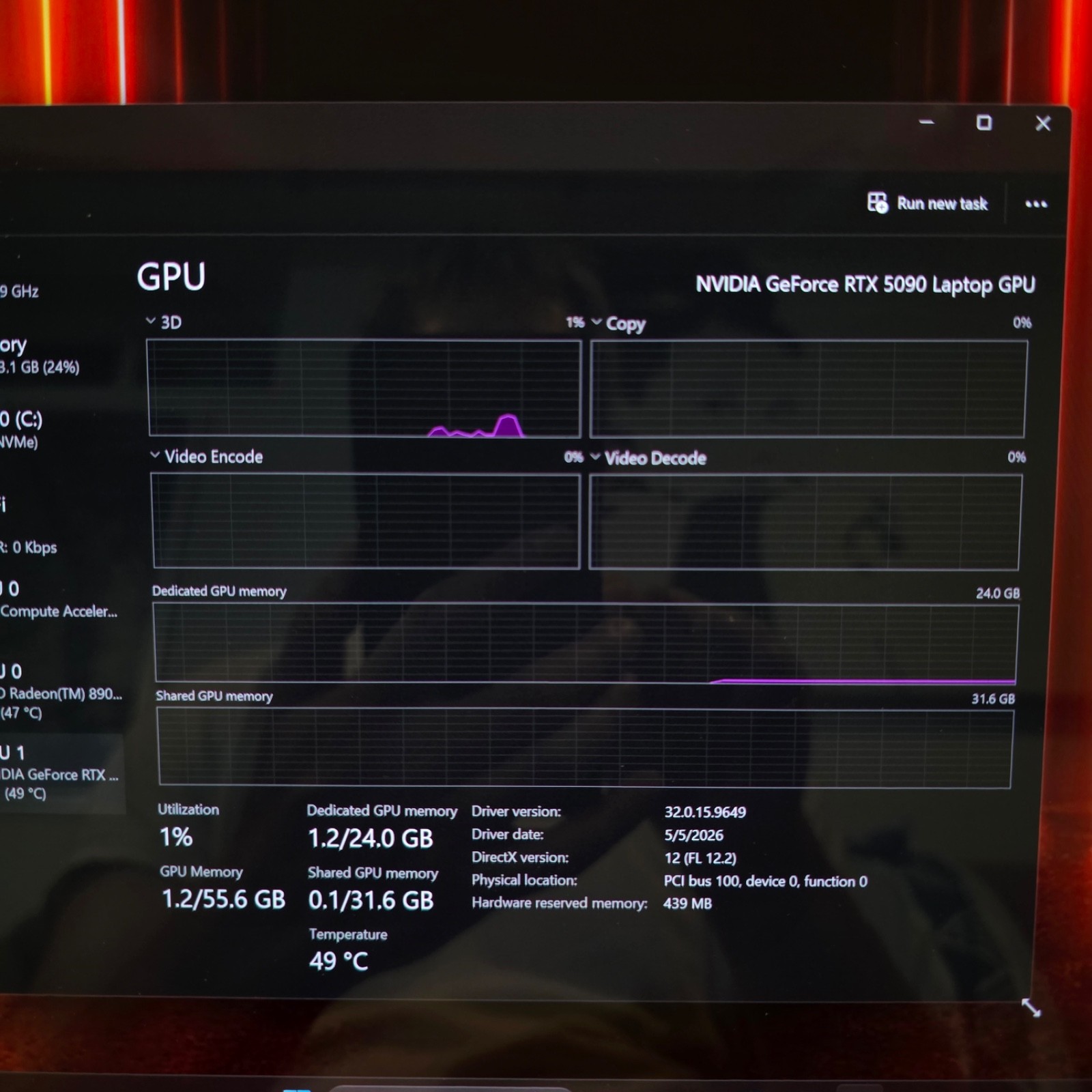 MSI Stealth A16 QHD+ OLED 240Hz Ryzen AI 9 HX 370 64GB 2TB RTX 5090 24GB DDR7