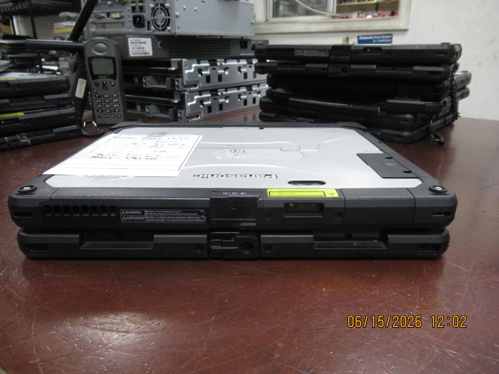 Panasonic Toughbook CF-33 2.8GHz i7-7600U 16GB 28100Hours Laptop+Stylus NO HD/AC