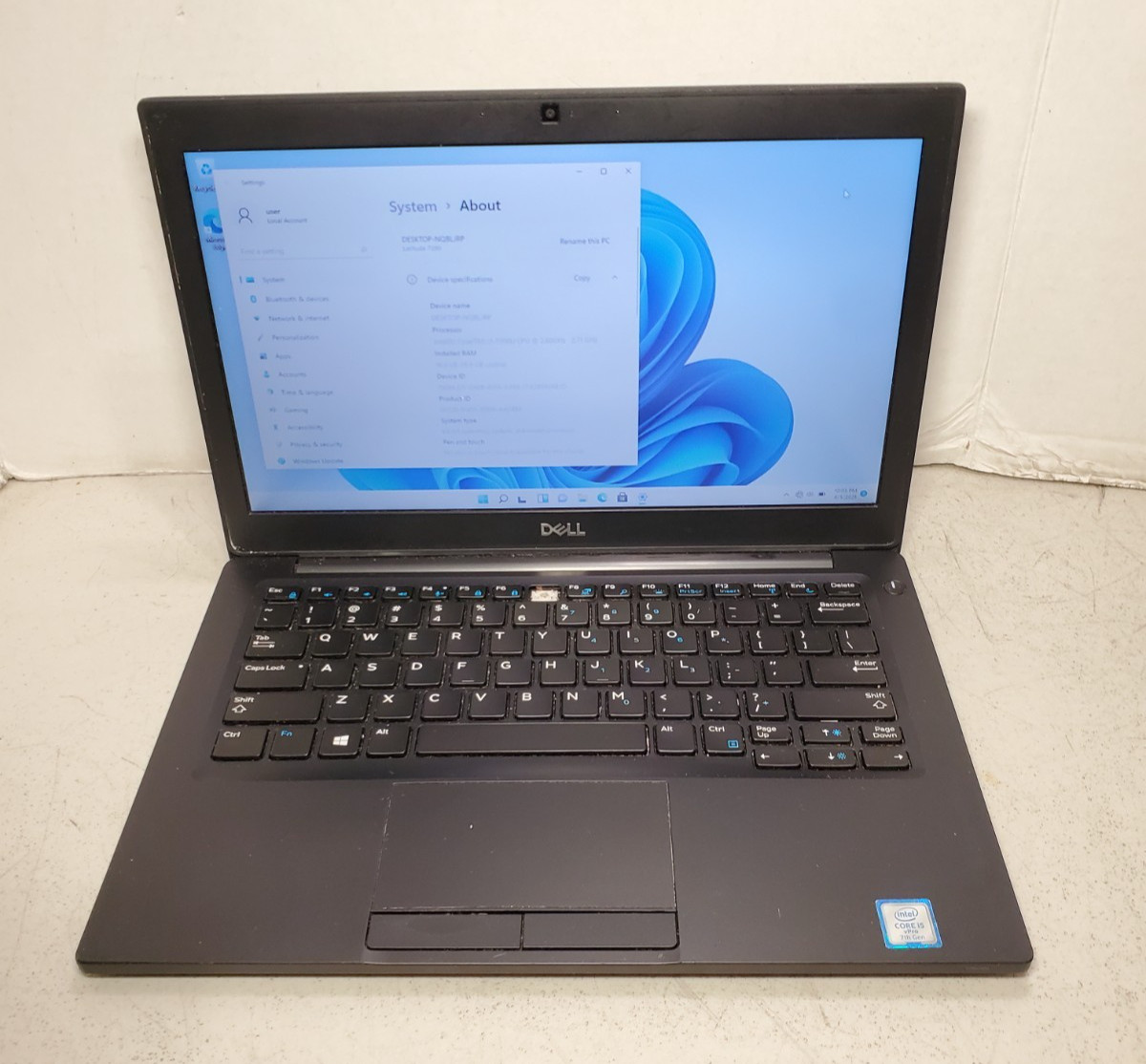 Dell Latitude 7290 12.5” i5-7300U 2.6GHz 16GB RAM 256GB SSD Win11 READ! #69