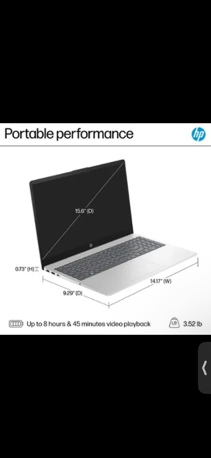 HP – 15.6″ Touch-Screen Laptop – Intel Core i5 – 8GB Memory – 512GB SSD – Nat…