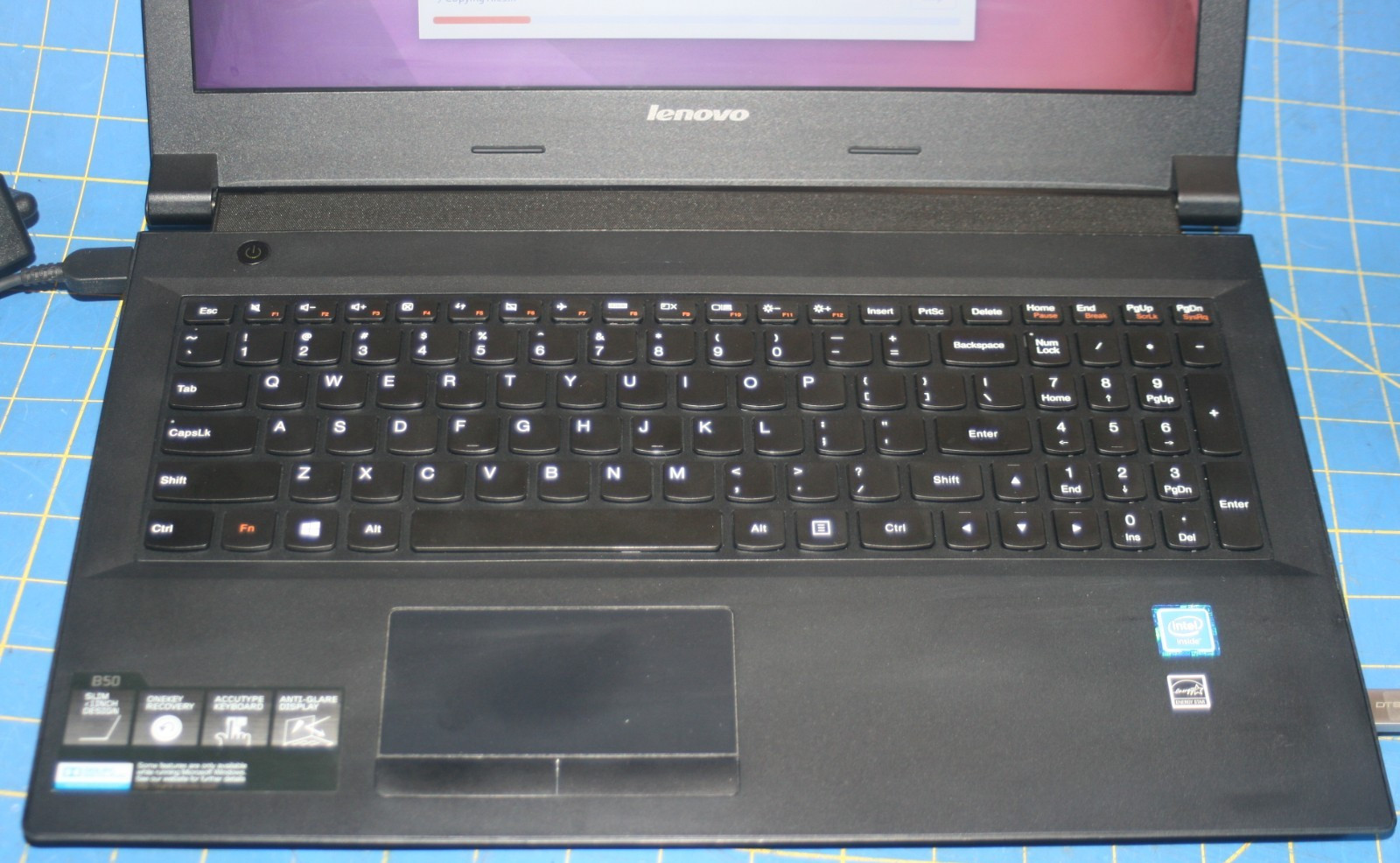 Lenovo B50-80 Laptop Intel Celeron CPU 3215U 1.7GHz 4GB RAM 240GB SSD UBUNTU