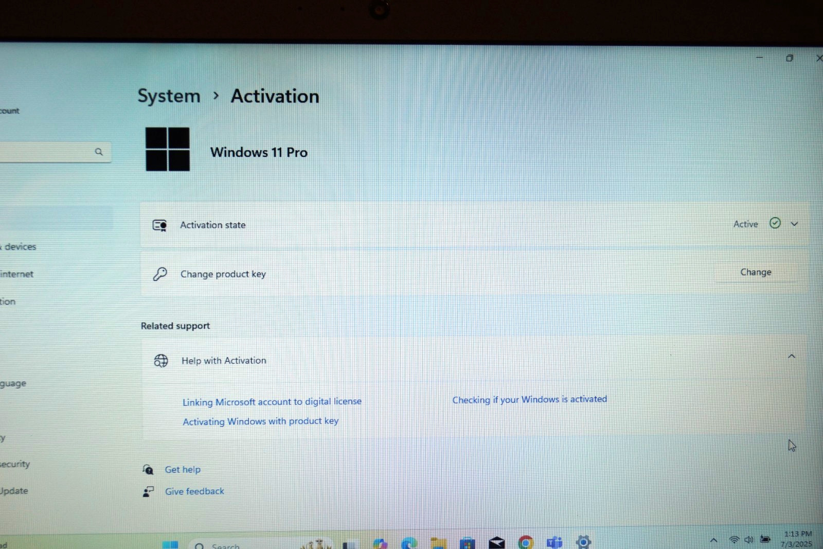 Activated Latest 25H2 WIN 11PRO Toshiba C55-A5245@2.40GHz,12GB RAM,500GB HDD
