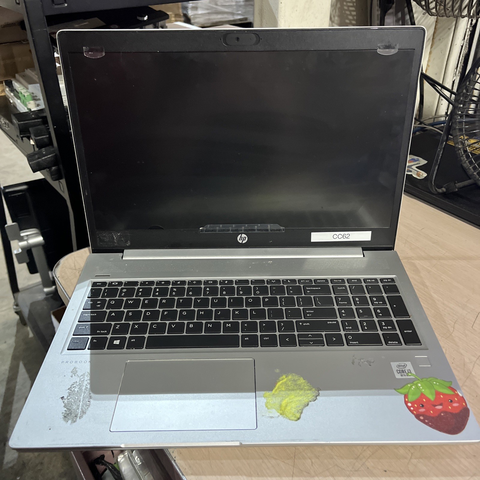 HP PROBOOK 450 G7 INTEL CORE I3 10TH GEN 8GB RAM NO HD