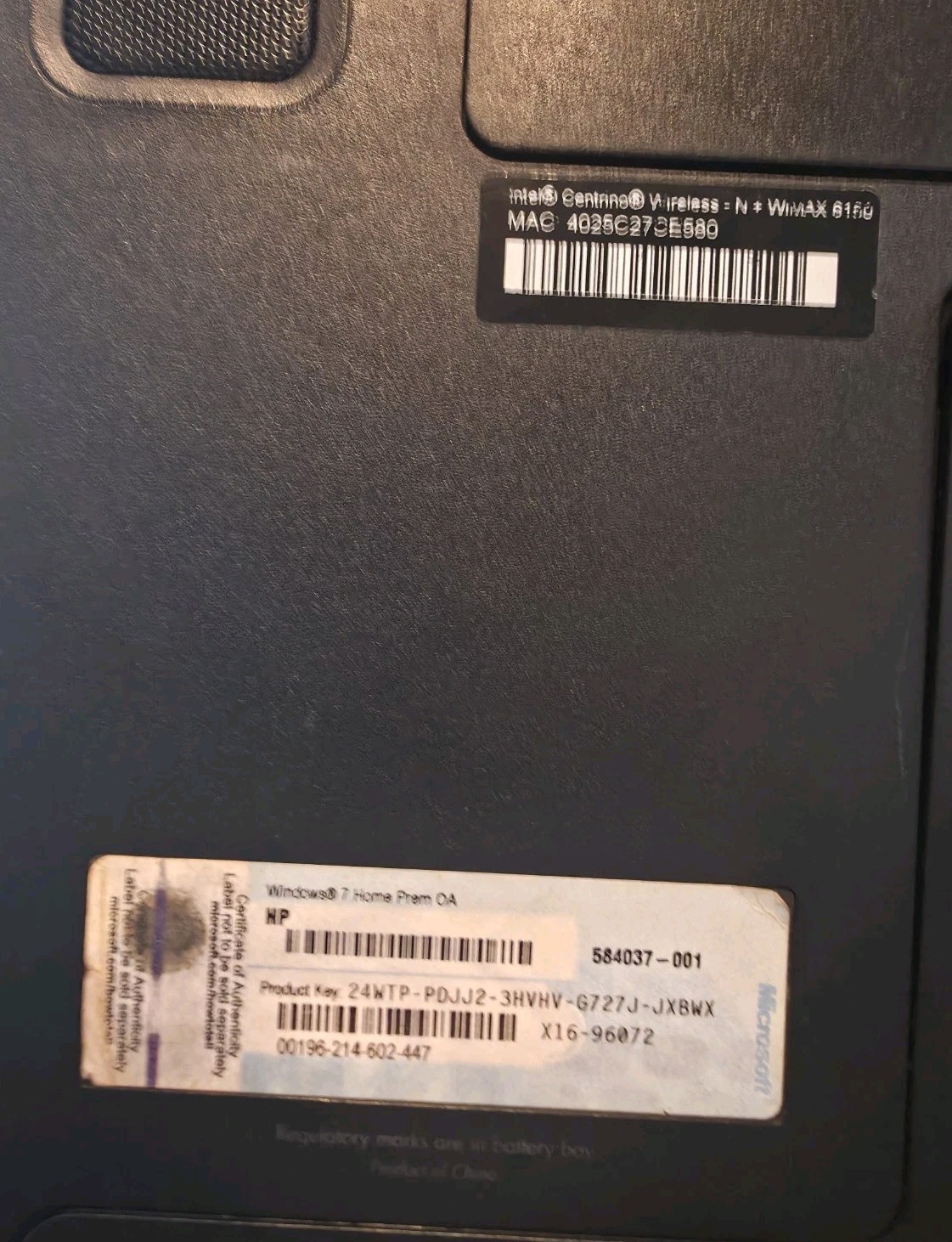 HP Pavilion 17.3″ DV7-6B55DX Laptop Intel i5-2430M 2.4GHz 8GB NO HDD NO Charger