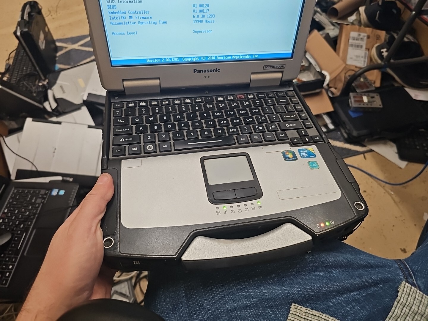 Panasonic Toughbook CF-31 MK-1 i5 520M @ 2.40GHz 8GB RAM DDR3 ( 19940HRS)