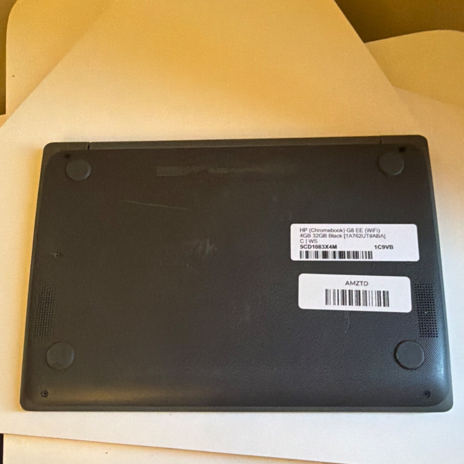 HP Chromebook G8 EE 11.6″ Intel Celeron 4GB 32GB Wi-Fi Black Built-in Webcam