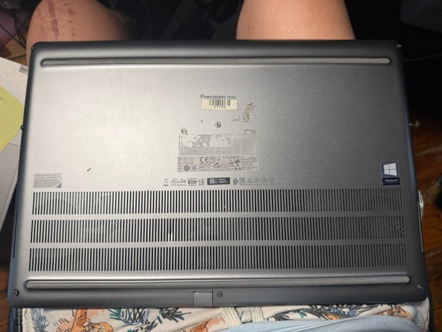 Dell Precision 7550 Xeon W-10855M 256GB SSD 64GB RAM (No Charger Included)