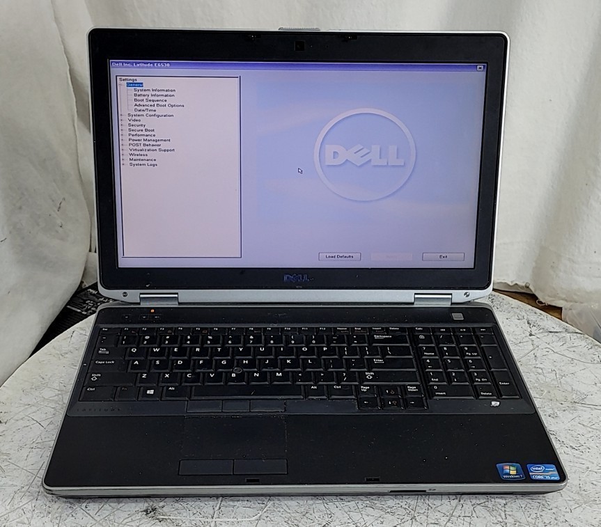 DELL LATITUDE E6530 Laptop Core I5-3320M 8GB SEE NOTES