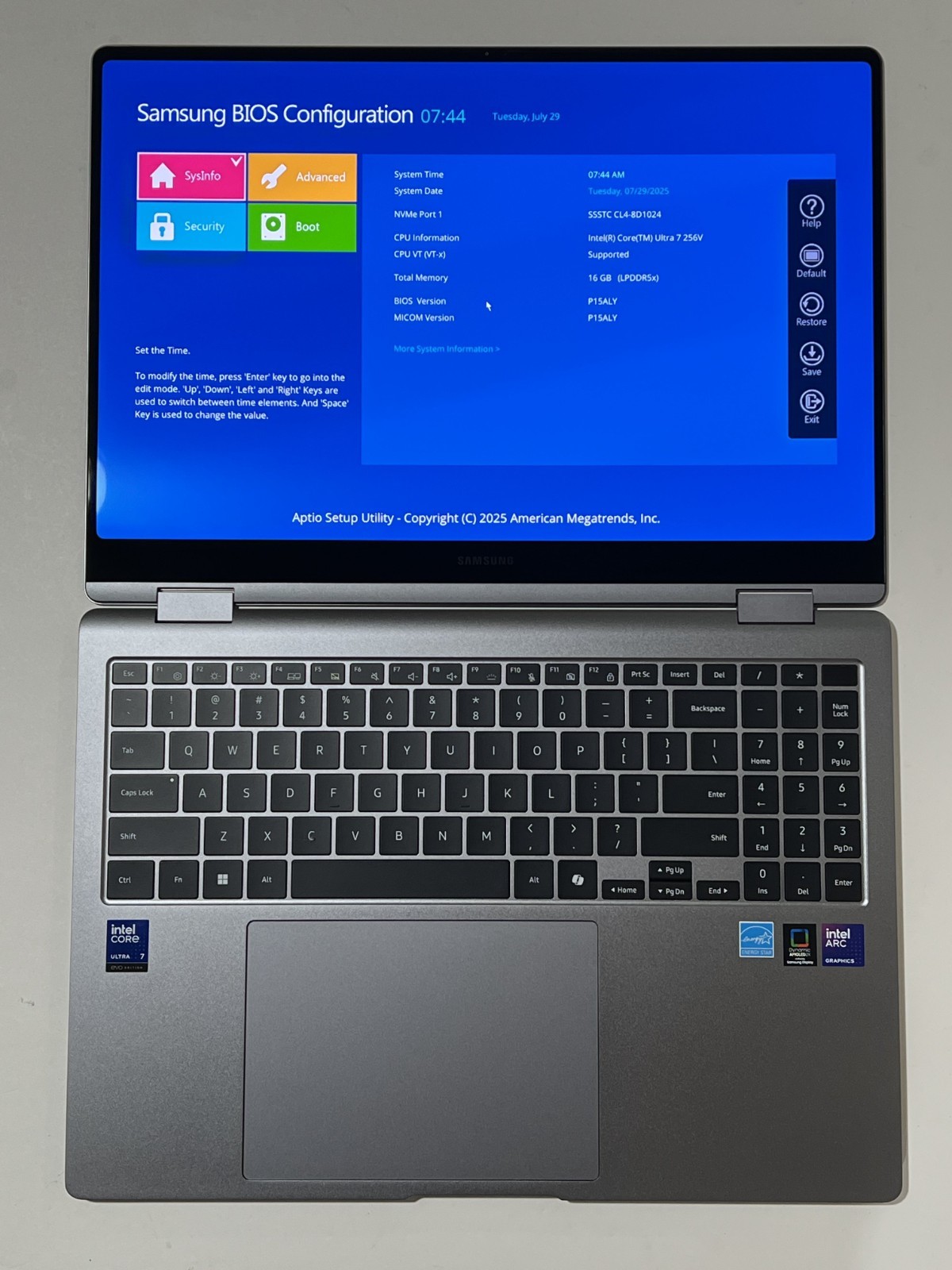 Samsung Galaxy Book5 Pro 360 16″ AMOLED Touch Ultra 7 256V 16GB 1TB W11H