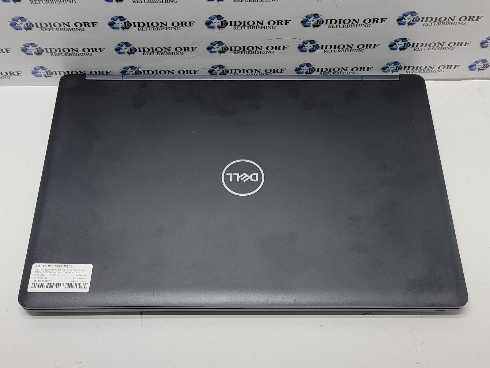 DELL LATITUDE 5590 i7 8650U 1.90GHz 16 GB RAM 256GB SSD NO OS SKU 25178