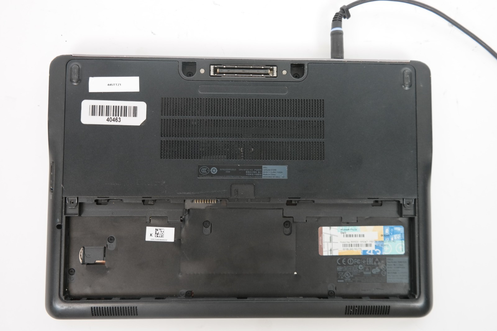 Dell Latitude E7240- intel i5 – 4GB RAM – No HDD – Boots to bios