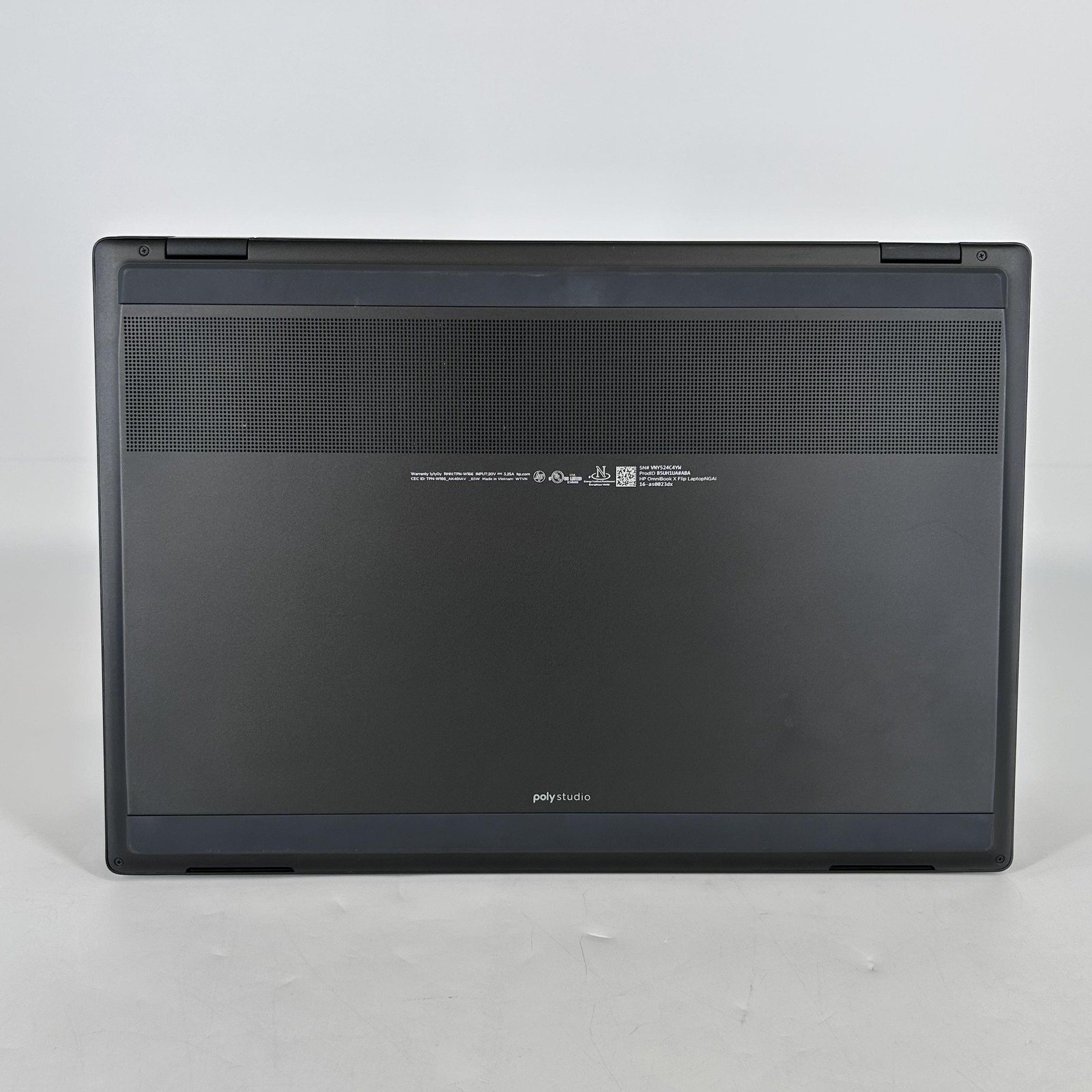 HP OmniBook X Flip 16 Gray 2K TOUCH 2.2 GHz Ultra 7 256V 16GB 1TB SSD Yellow Hue