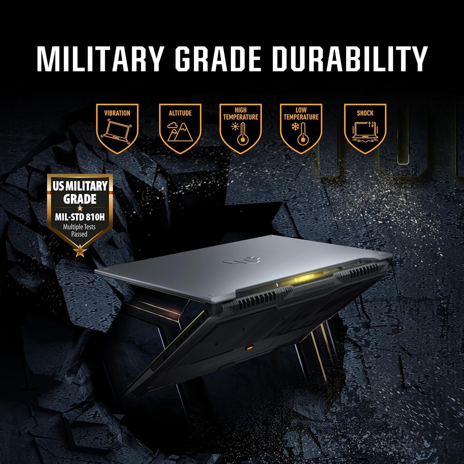 TUF Gaming F16: 16” FHD+ Gaming Laptop with RTX 4050 and Efficient Cooling