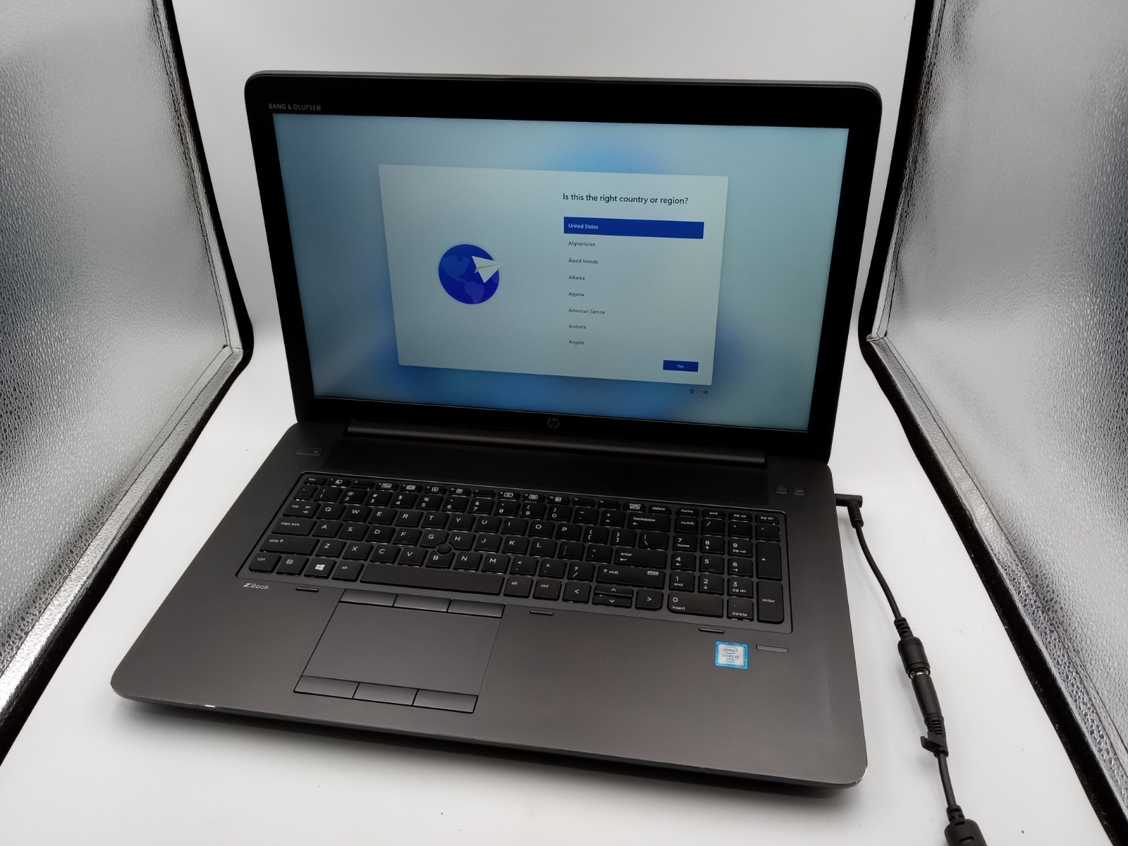 HP ZBook 17 G3 Laptop Intel i5-6440HQ 4GB RAM 128GB SSD Win11 – NO BATTERY -RR