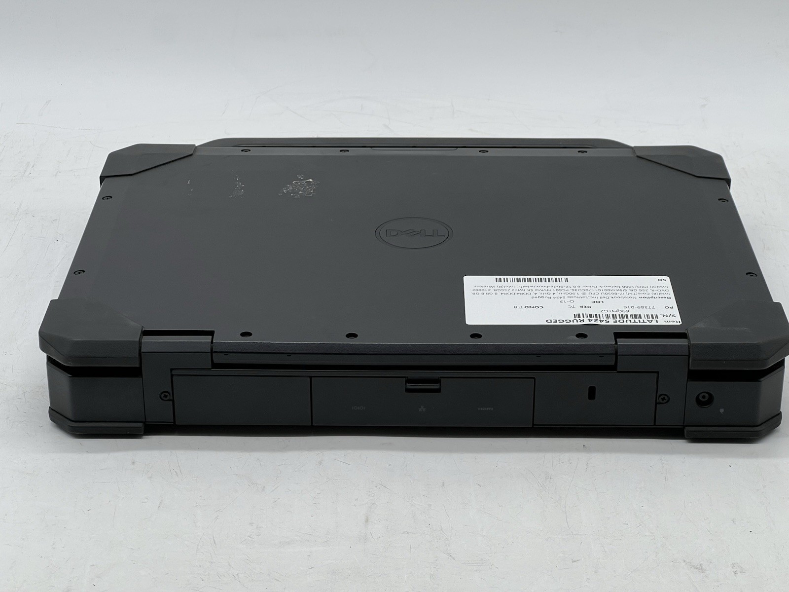 Dell Latitude 5424 Rugged, i7-8650U, 1.90GHz, 16GB RAM, 256GB NVMe-No OS/Charger