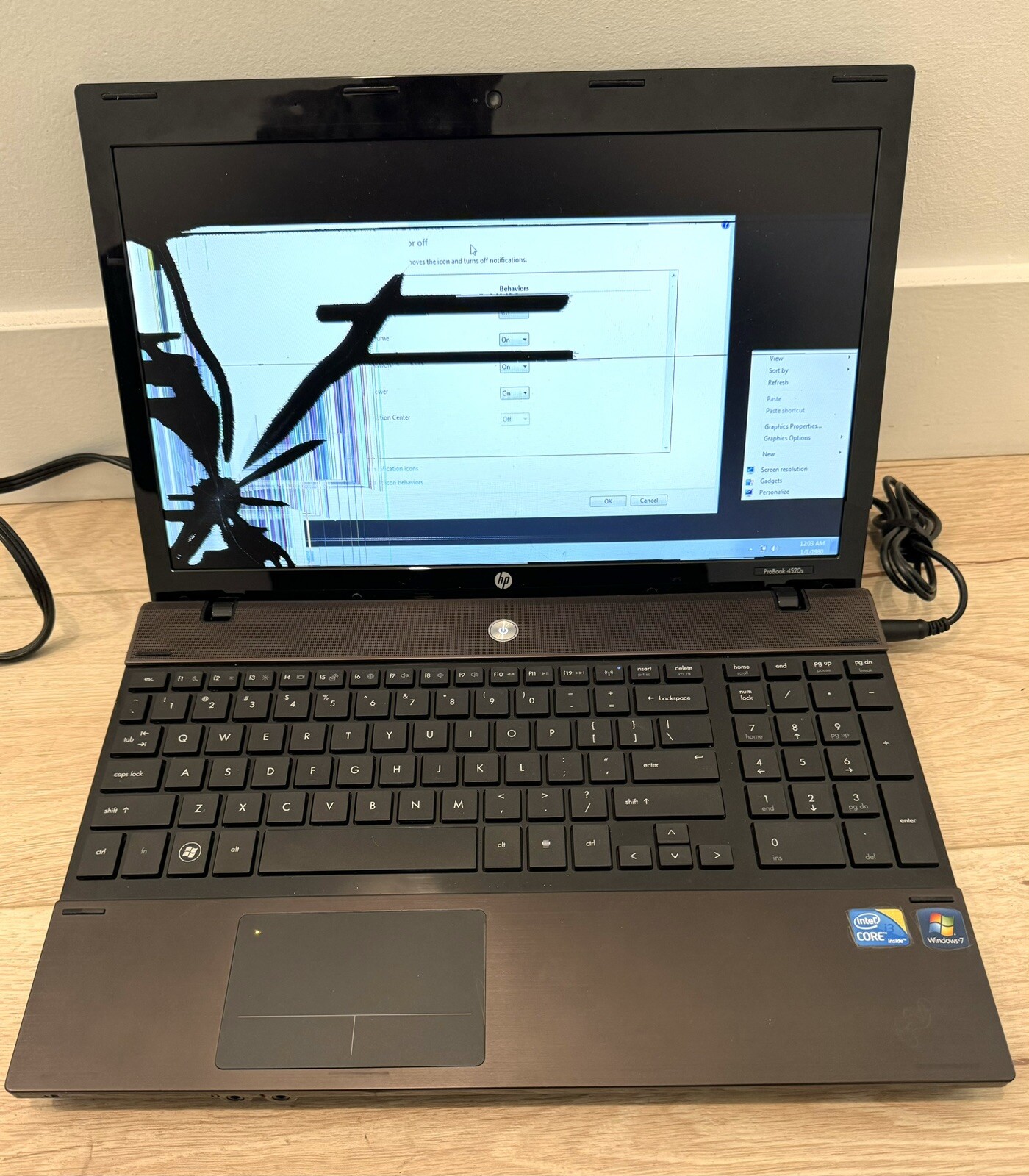 HP ProBook 4520s 15.6″ – i3 M380 2.53GHz Windows 7