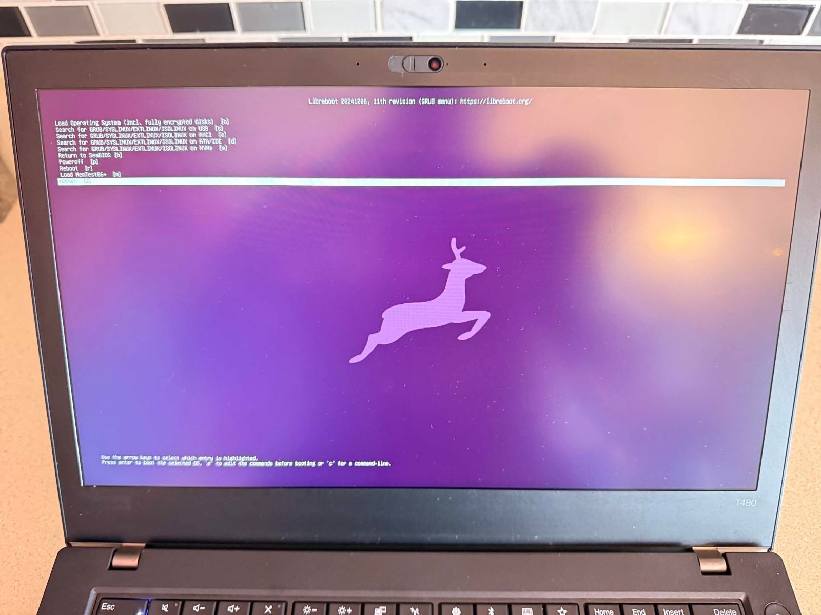 Libreboot Thinkpad T480 **UPGRADES DONE ** Glass Touchpad, New Batteries, & more