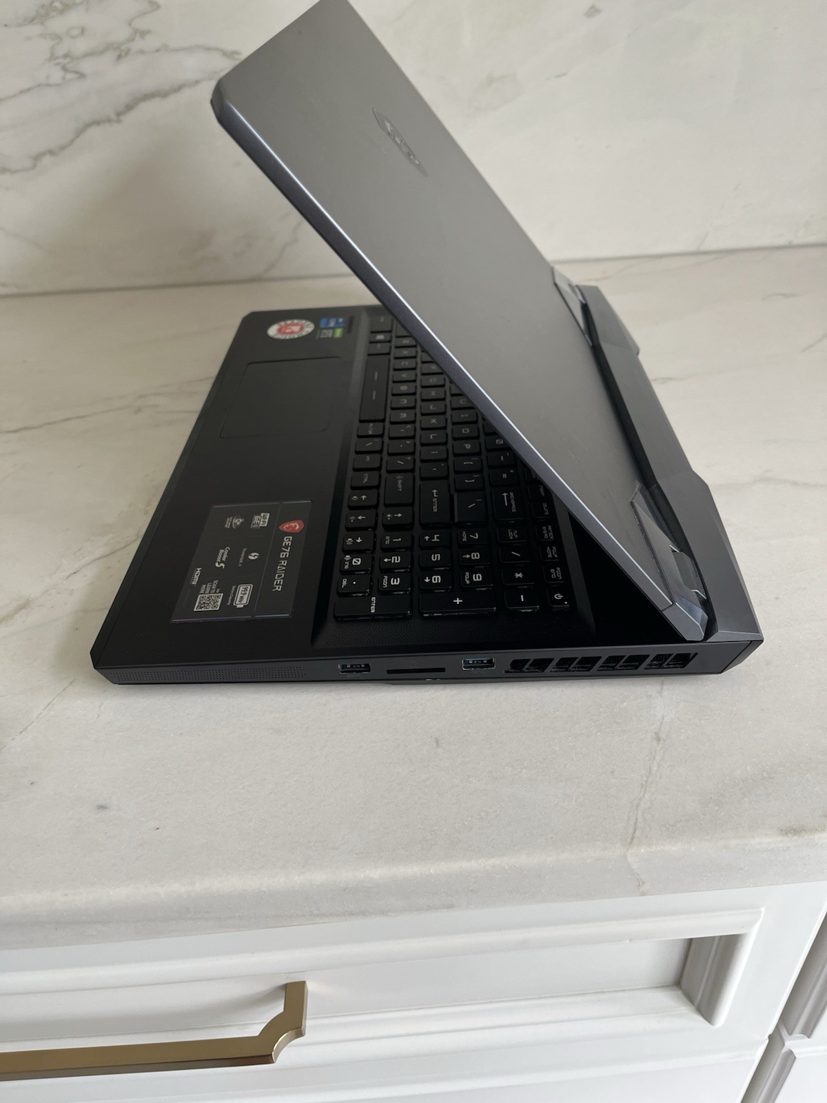 MSI GE76 Raider 11UH-245, a high-performance Work It Gaming Laptop
