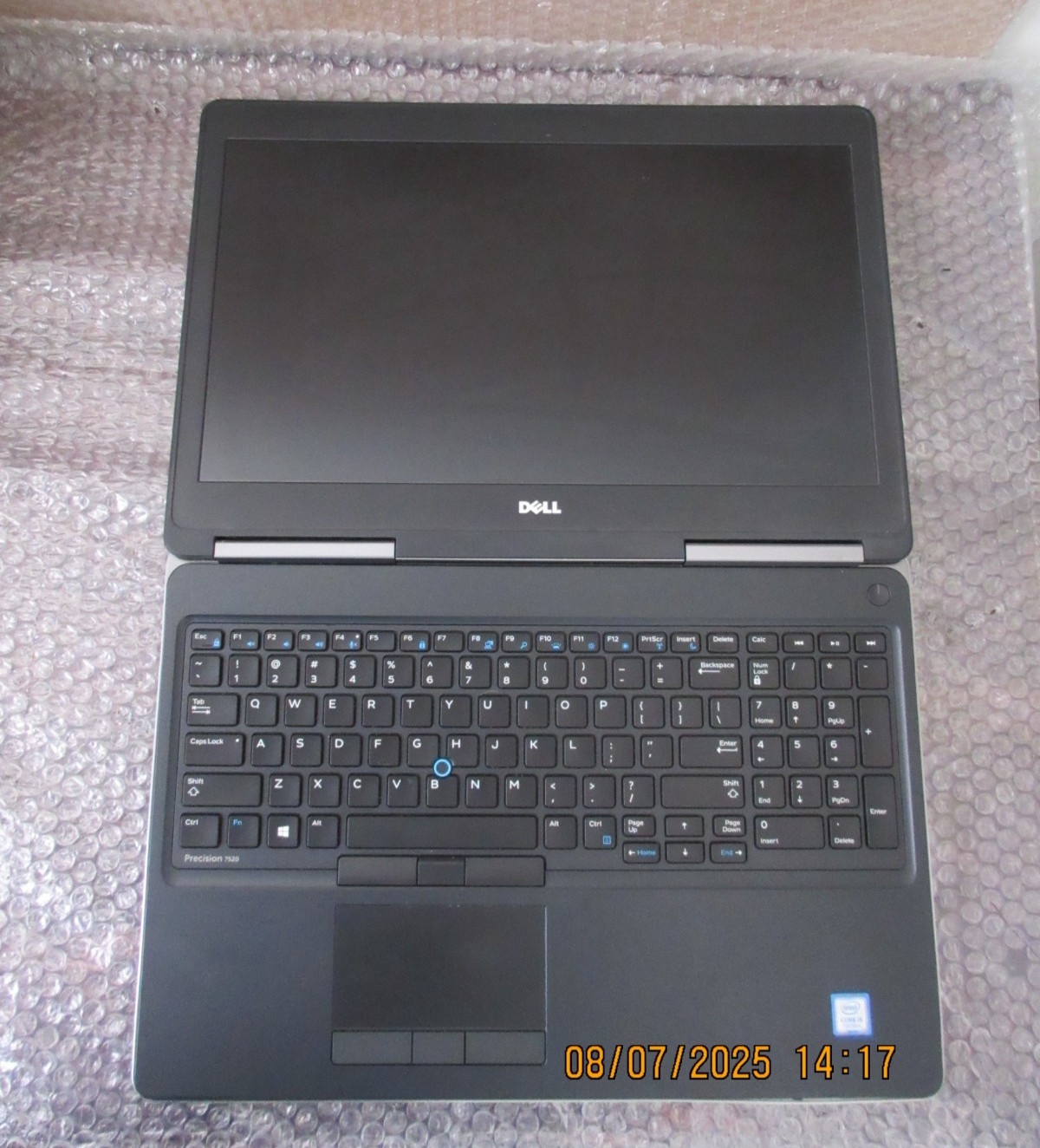 Dell Precision 7520 8GB RAM, i5 -7300HQ, 2.50GHz, 256GB SSD With Windows 10 Pro