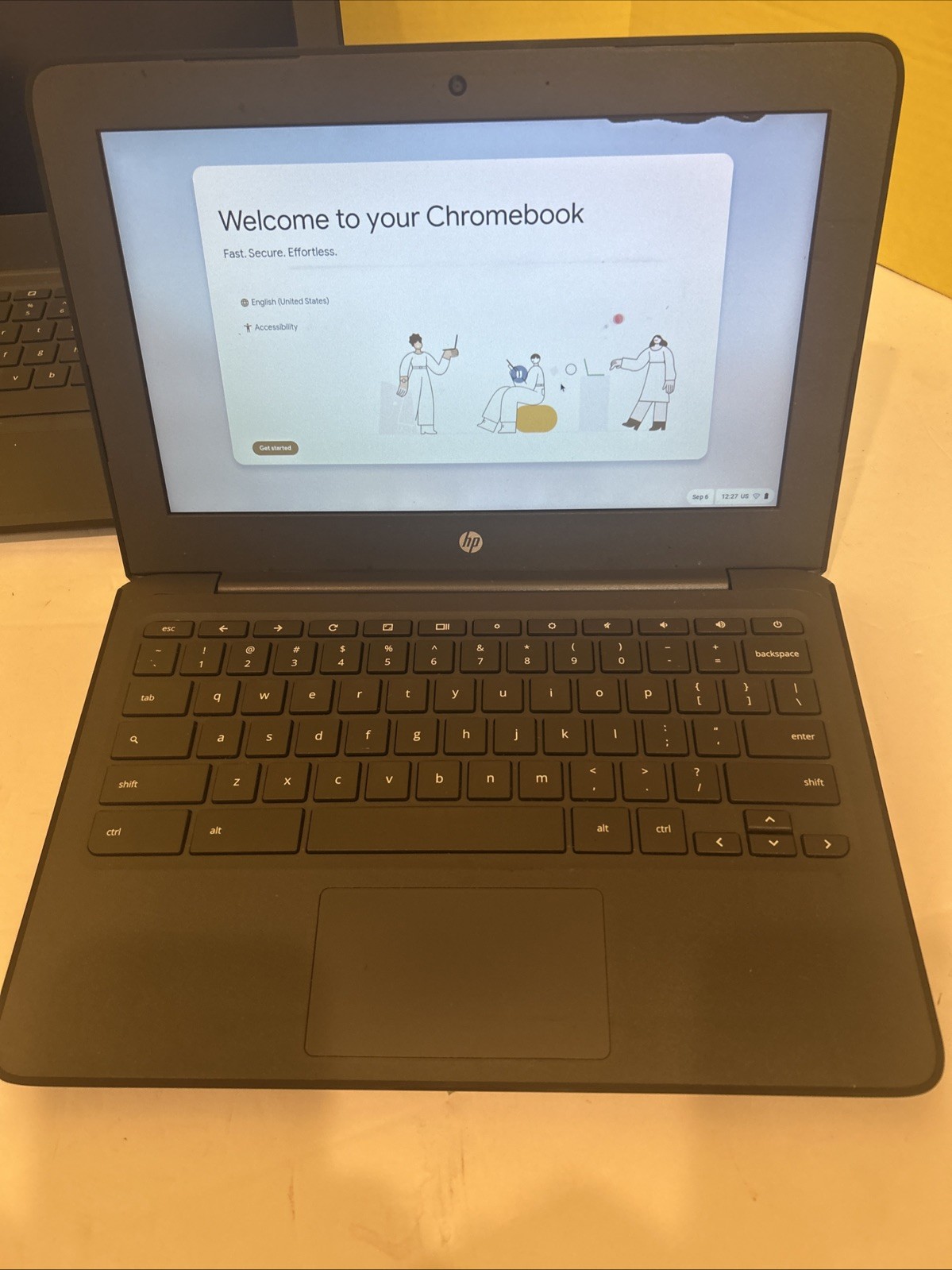 3 HP Chromebook 11 G6 EE Laptops For Parts or Repair