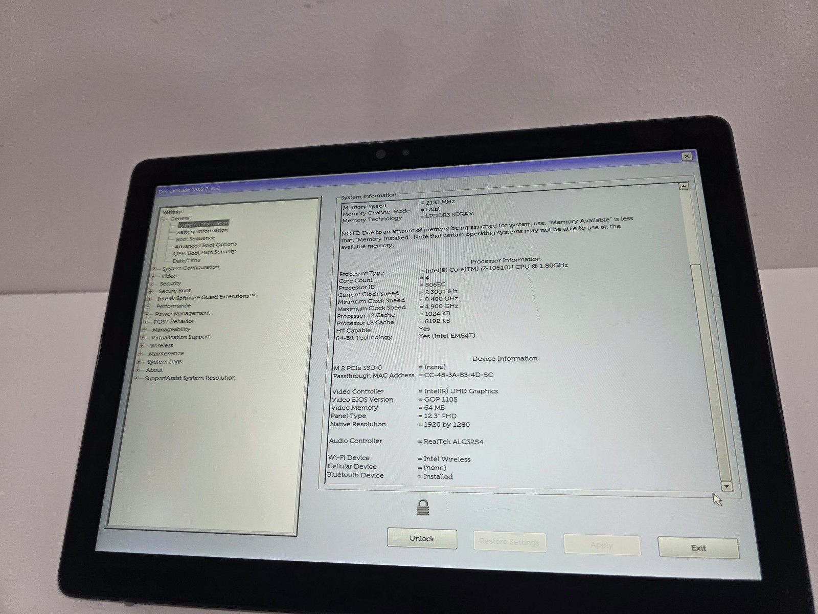 Dell Latitude 7210 2-in-1 i7-10610U 16GB FHD Touchscreen Windows 11 Tablet #2