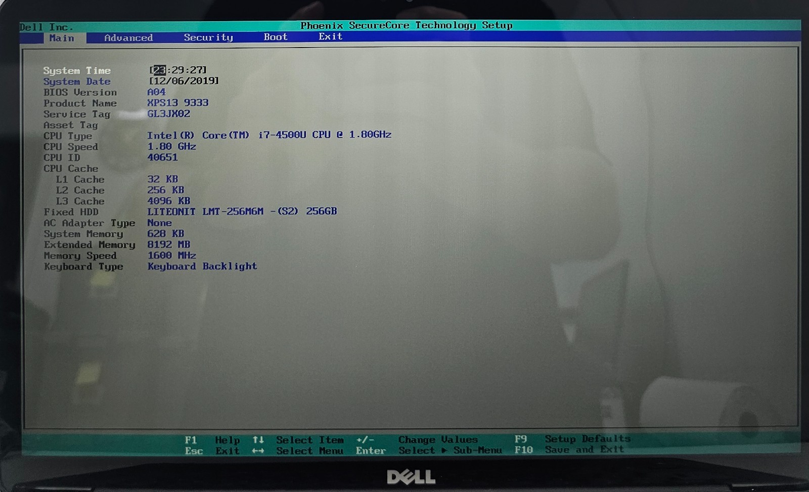Dell XPS 13 9333 13.3″ Touch Laptop Intel Core i7-4500U 8GB Ram 256GB No OS (FL)
