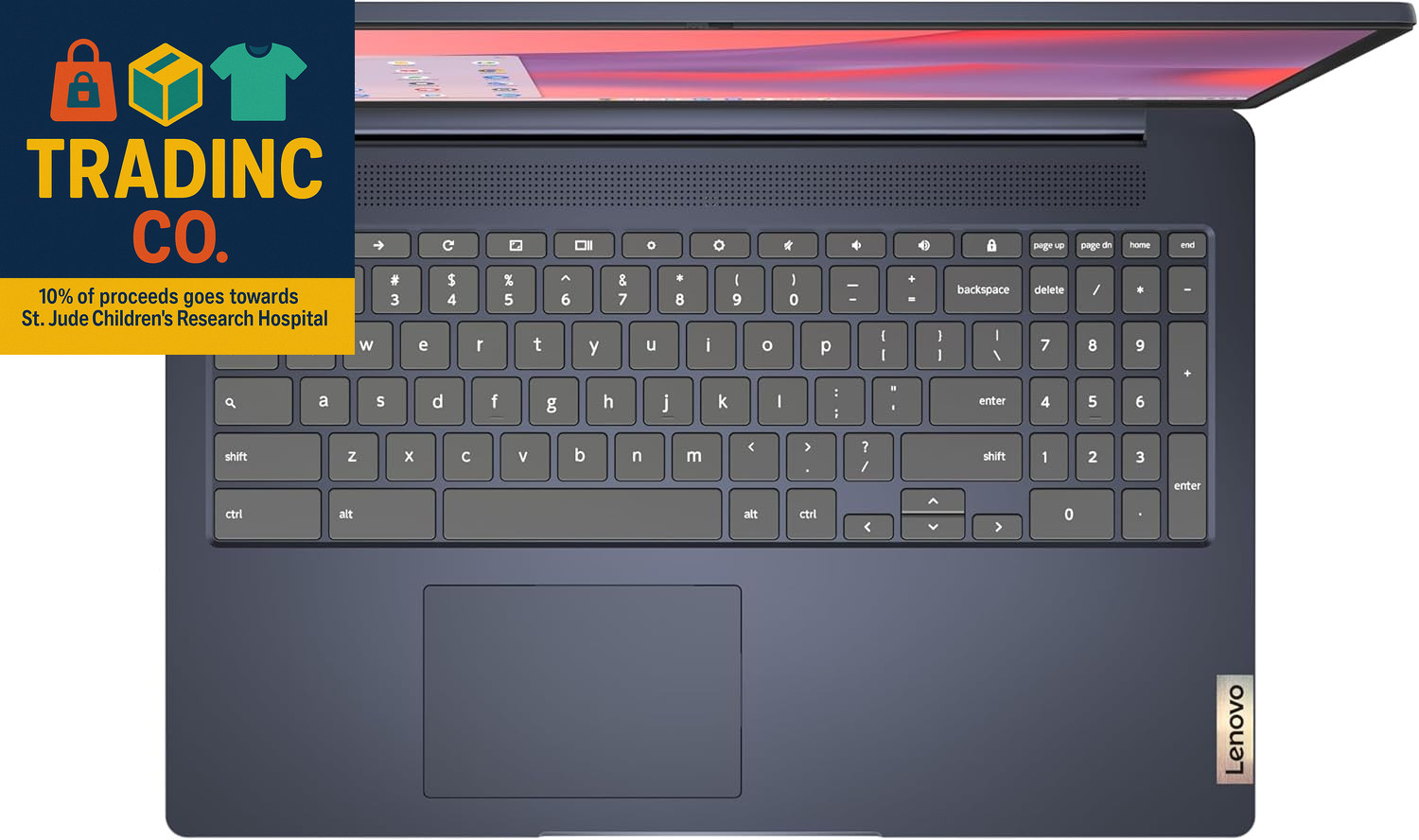 Ideapad 3I Chromebook, 15.6” FHD Display, Intel Celeron N4500, 8GB RAM, 64GB Emm