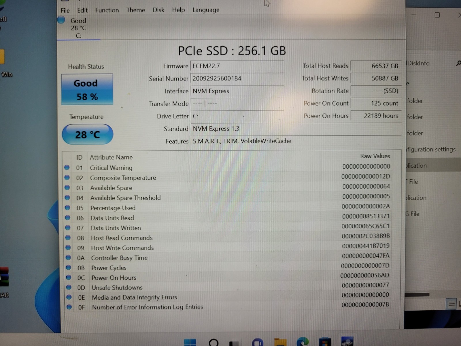Dell latitude 7320 13.2″ i5-1145G7 2.6gh 16gb onboard ram 256gb ssd READ GMPT3D3