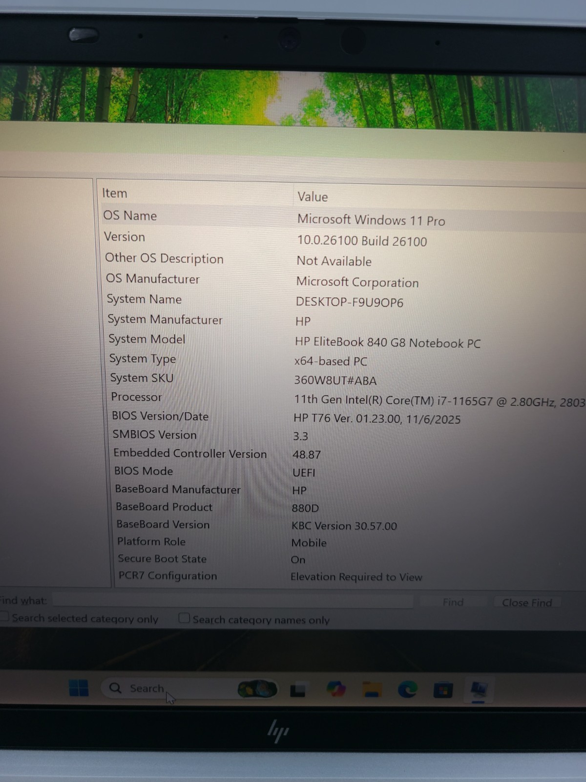 HP EliteBook 840 G8 i7-1165G7 2.70GHz 16GB Ram 512GB SSD Win 11 PRO