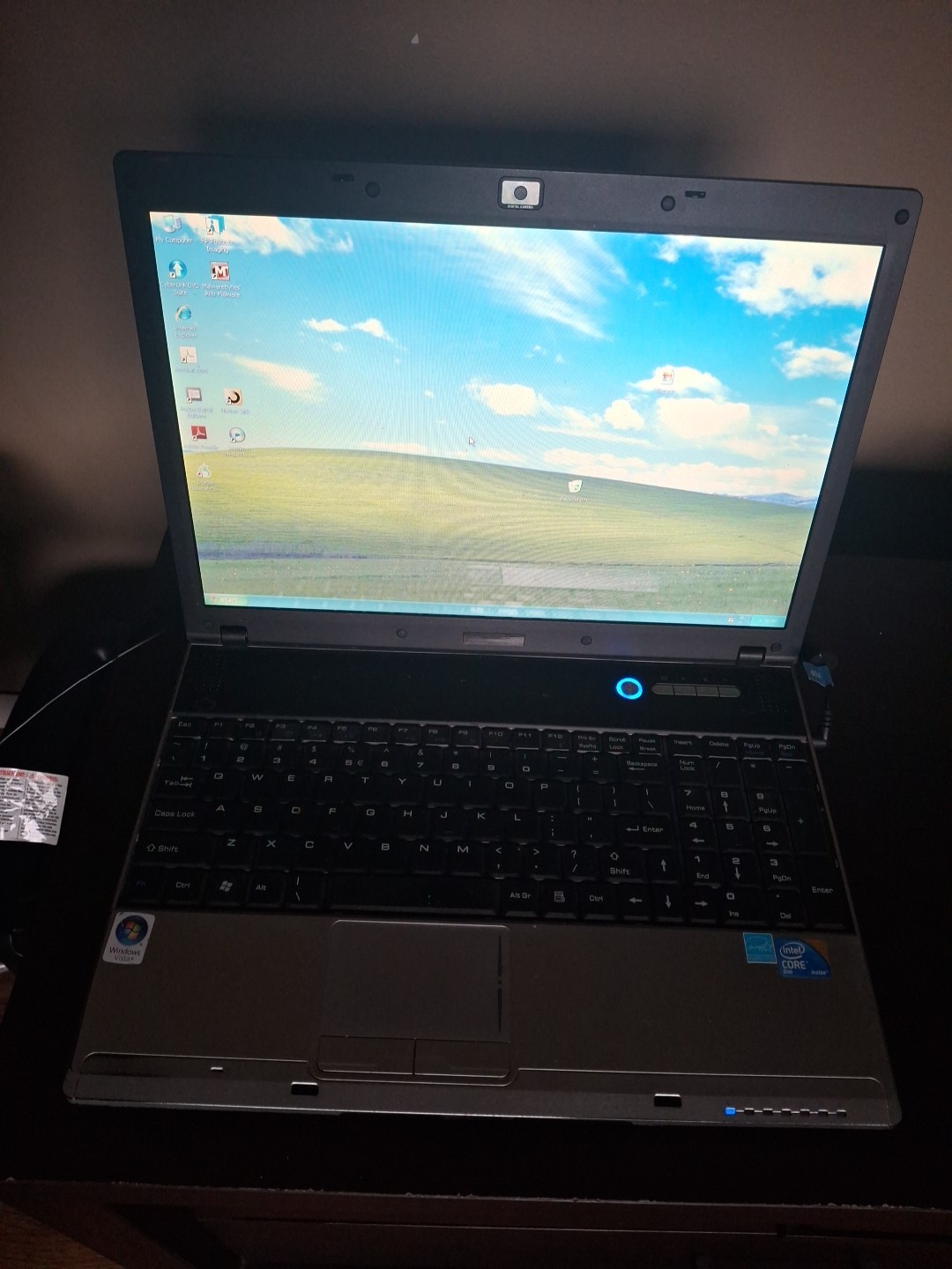 Vintage Nobilis (MSI) Laptop MS-163K • Core 2 Duo • 2GB RAM • 256GB SSD • XP Pro