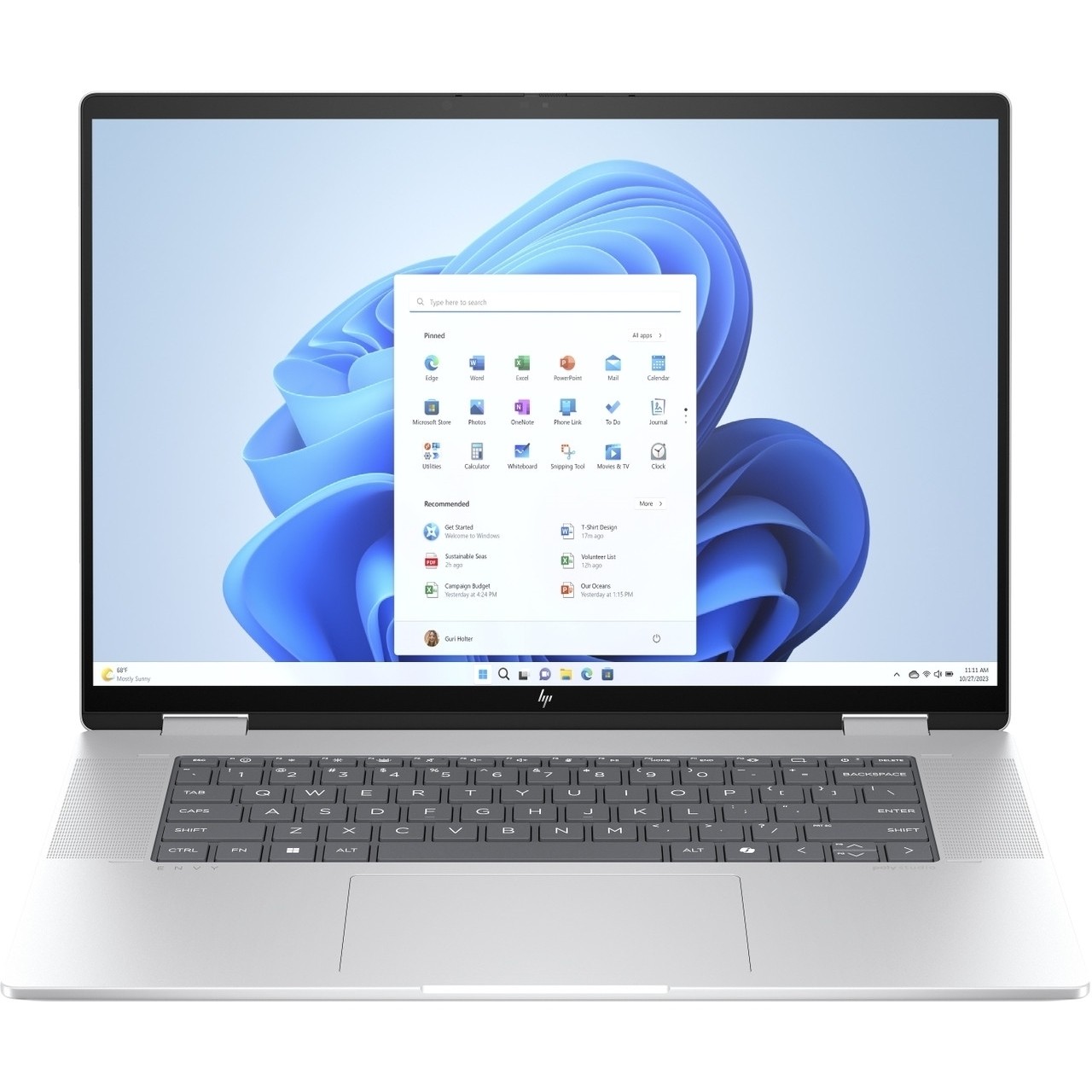 HP Envy X360 16-AC0023DX 16″ 16GB, Natural Silver