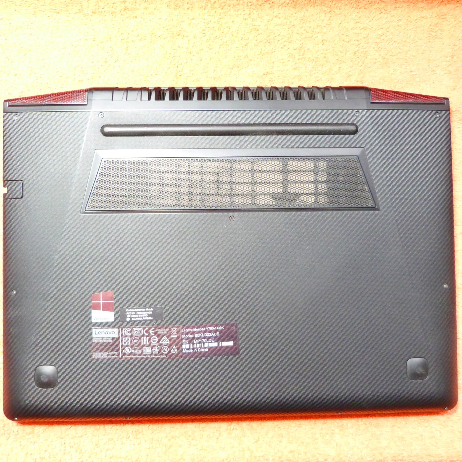 Lenovo Y700 14″ JBL SOUND l GAMING METAL QUAD i7 l 16GB RAM NEW Windows 11