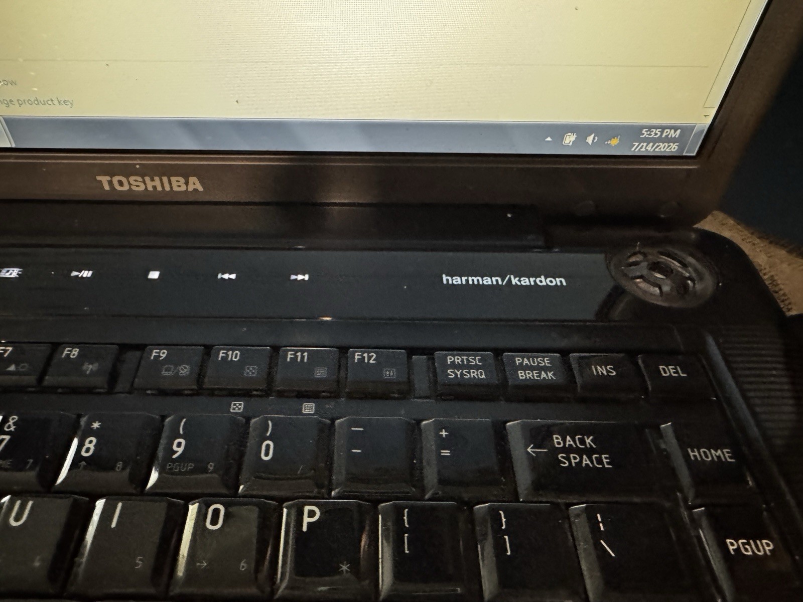 Toshiba Satellite A305-S6861 PSA-G4U-03M00P Core 2 Duo 4GB 300GB Win 7 PREM Copy
