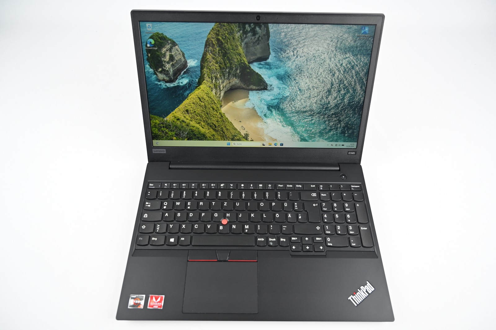 Lenovo ThinkPad E595 Laptop Ryzen 5 3500U 8GB 256GB NVMe 15.6” FHD