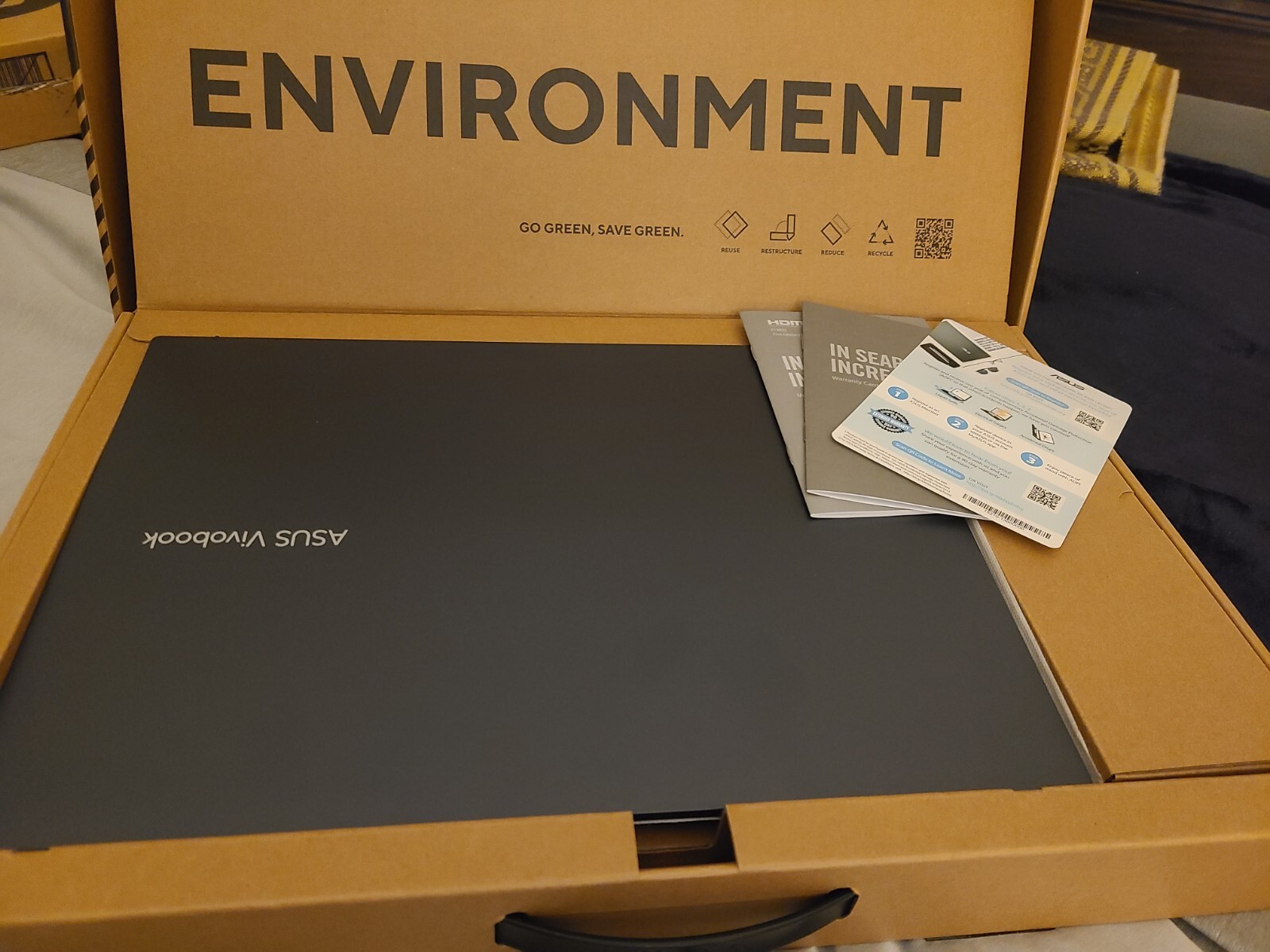 ASUS Vivobook 16″ Laptop AMD Ryzen 5 5600H 8GB Ram 512GB SSD M1603Q