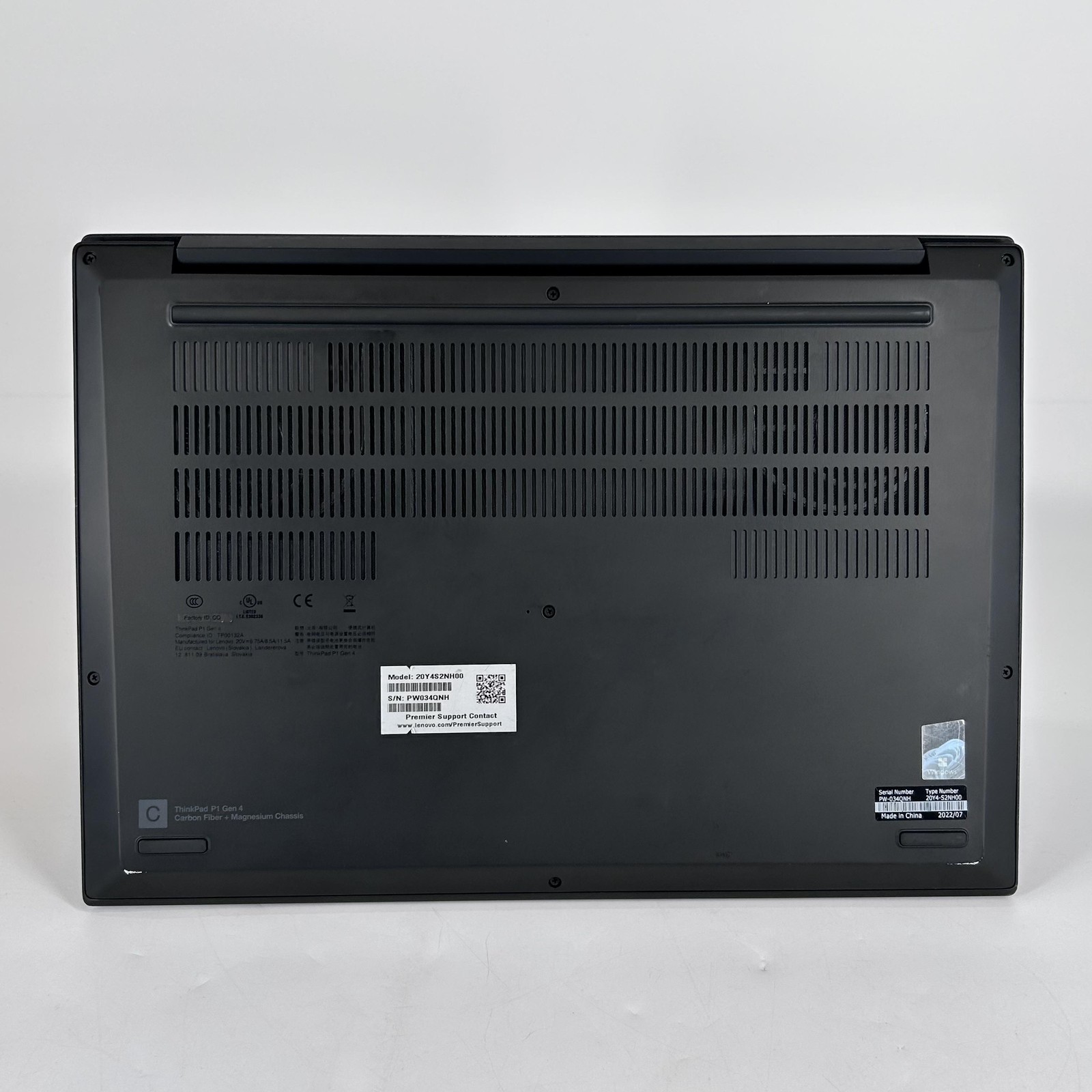 Lenovo ThinkPad P1 Gen 4 16 UHD+ TOUCH i7-11800H 2.30GHz 32GB 1TB SSD RTX A2000