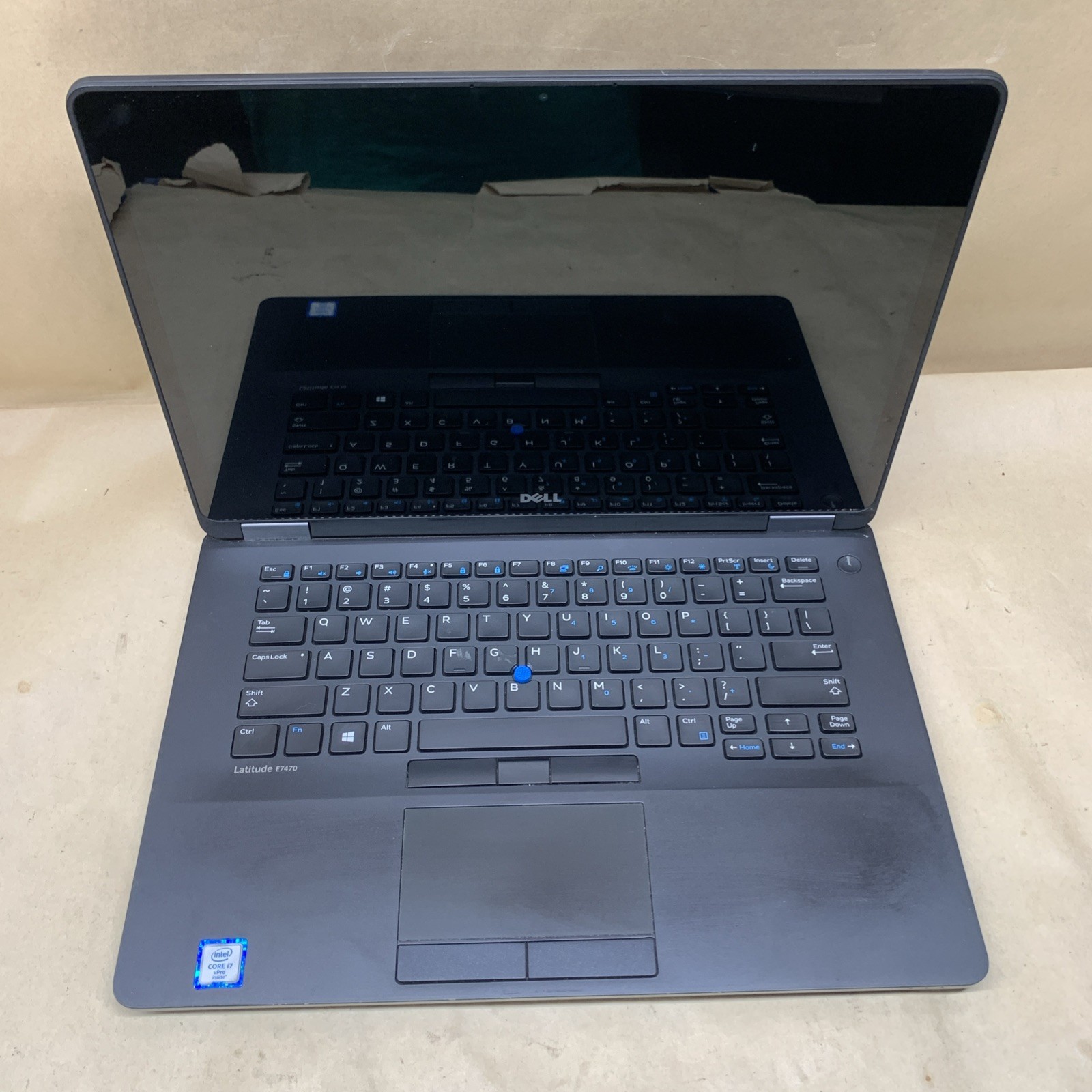 Dell Latitude E7470, Intel Core i7-6600U @ 2.6GHz, No RAM, No SSD/OS