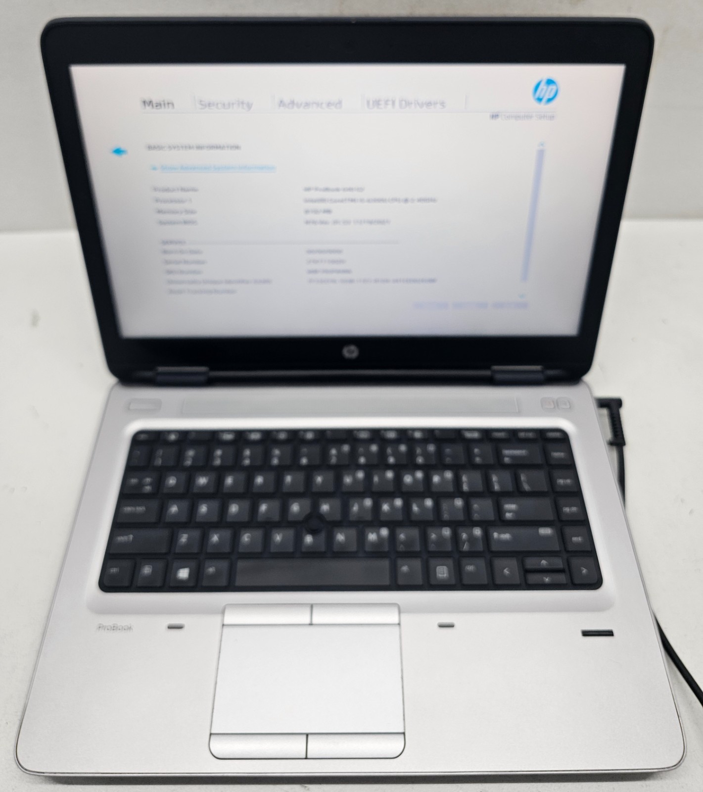 HP ProBook 640 G2 14″ Laptop Intel Core i5-6300U 8GB Ram NO HD/OS (FL)