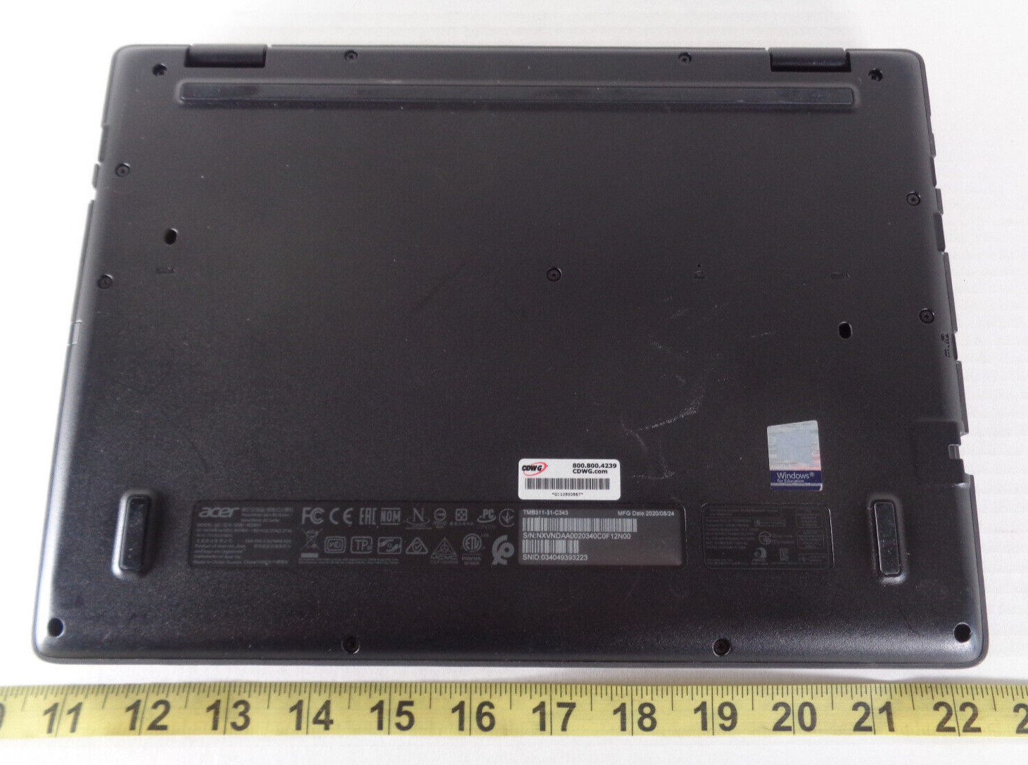 Acer TravelMate B3 B311-31 Student Laptop PC Computer with Charger 64GB SSD SKUB