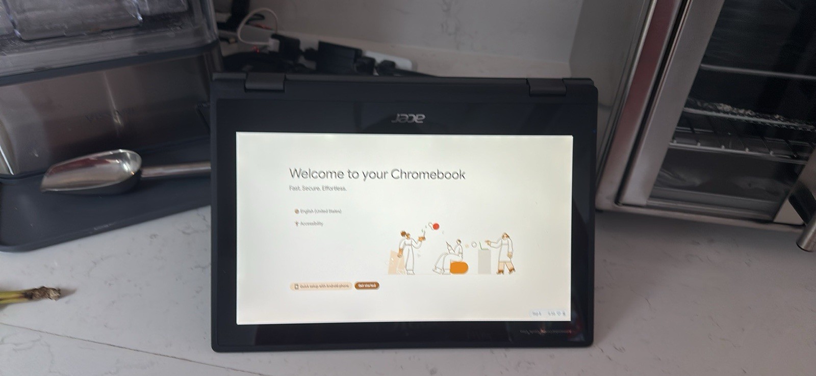 Acer Chromebook R752T 11.6″ Touchscreen Convertible, Intel, 4GB, 32GB, Black