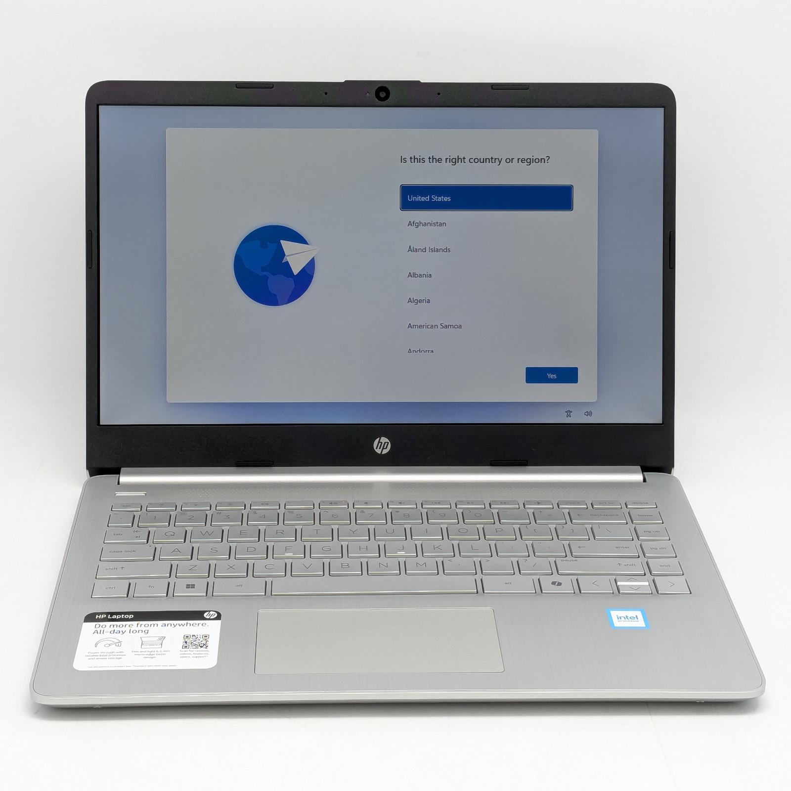HP Laptop 14-dq6011dx 14″ Intel N150 4GB DDR5 128GB UFS Windows 11 Home