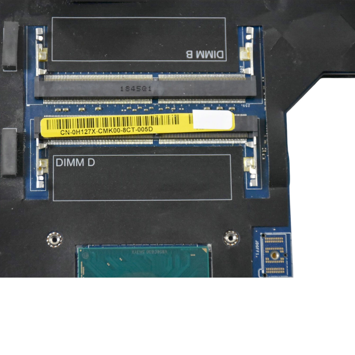 Dell Precision 7730 Motherboard Intel E-2176M 6-Core CPU 2.7GHz LA-F601P H127X