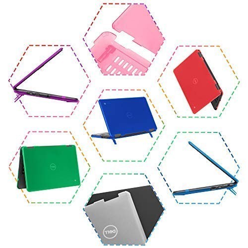 11.6″ Dell Chromebook 3100/3110 Clamshell Case – 180° Hinge, Black, Education Us