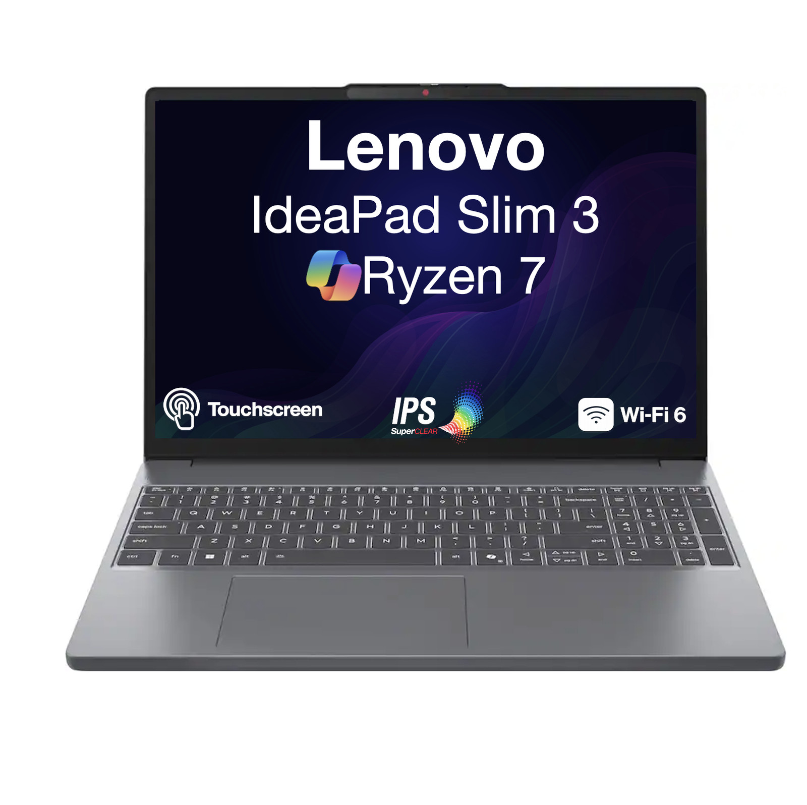Lenovo IdeaPad 15.3″ 1920×1200 AMD Ryzen 7 170 32GB RAM 512GB SSD Windows 11 Pro