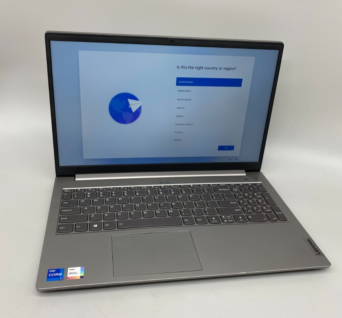 THINKBOOK 15 G2 ITL 2.8GHz i7-1165G7 16GB DDR4 512GB SSD GRAY Laptop Fair/Dent