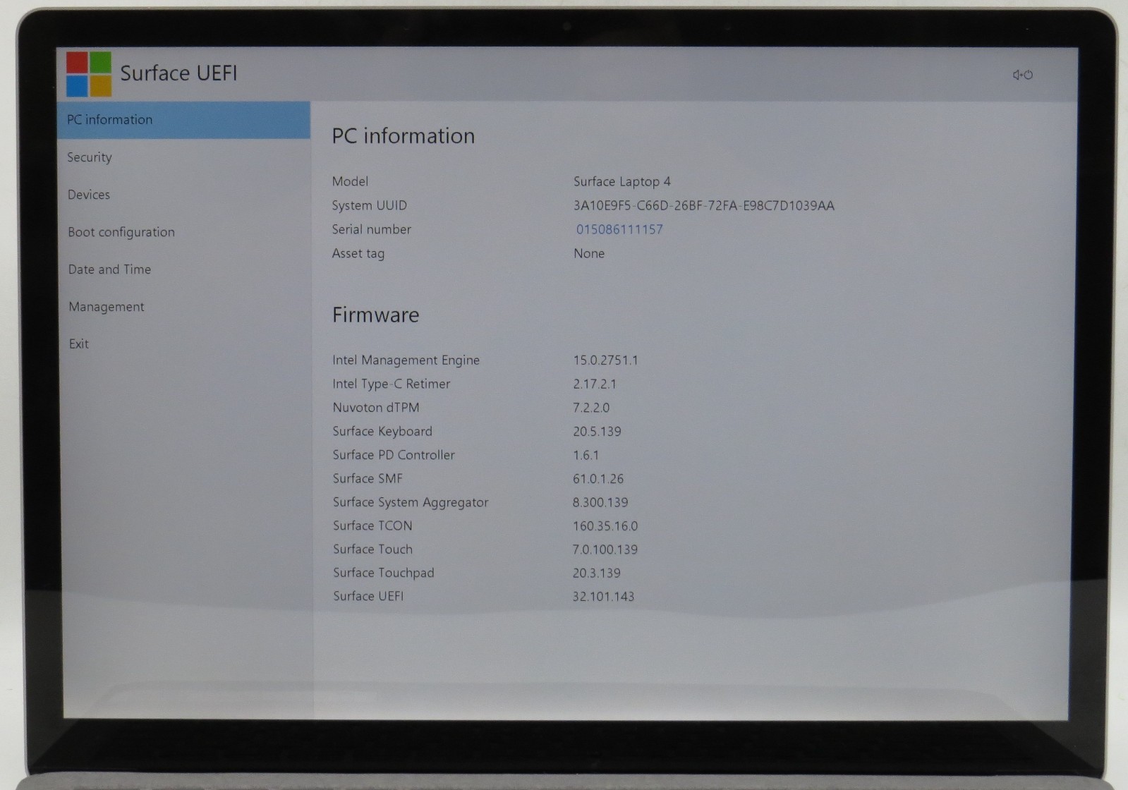 Microsoft Surface Laptop 4 i7-1185G7 |16GB DDR4 RAM | 512GB HDD | Win11 Pro w/AC