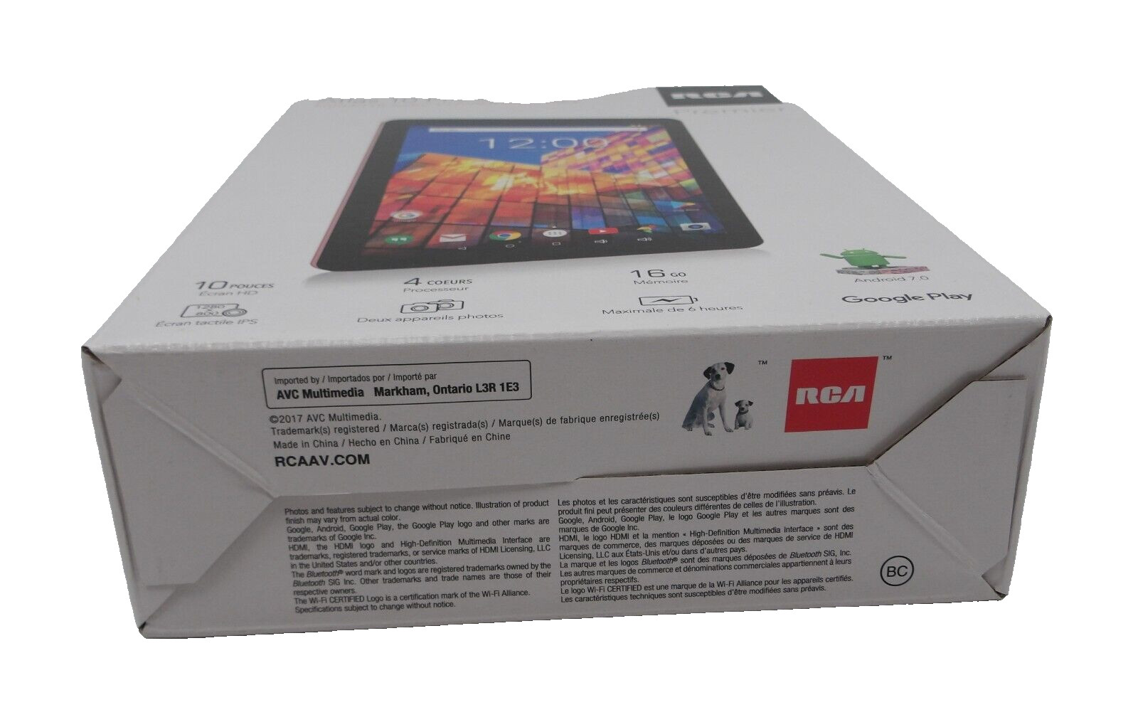 RCA Premier Atlas 10 Pro -S Tablet Laptop Detachable Key Board Color ROSE GOLD